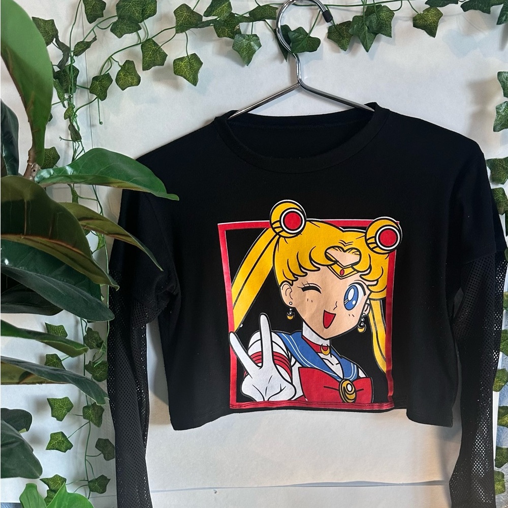 Sailor Moon Shirt 90s Anime T-Shirt Manga Vaporwave Japanese Aesthetic